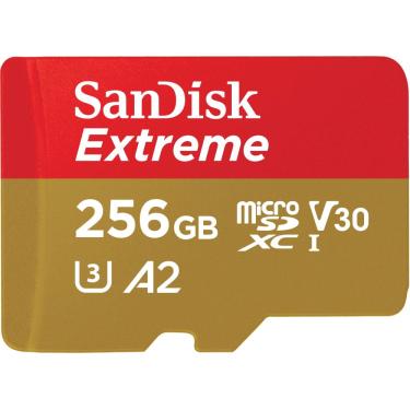 Imagem de SanDisk - Cartão de memória microSDXC UHS-I Extreme 256GB para jogos-SDSQXAV-256G-GN6GN