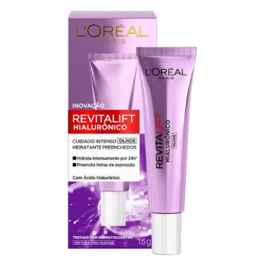 Imagem de Creme para Olhos Hidratante Anti-idade L'Oréal Paris - Revitalift Hial