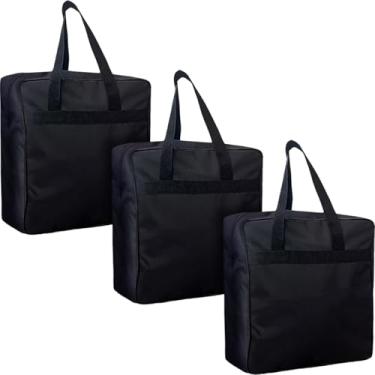 Imagem de Kit 3 Bolsas de Fardamento Uniforme Time Futebol Basquete Volei Quadra Bolas Costura Reforçada Nü Bag