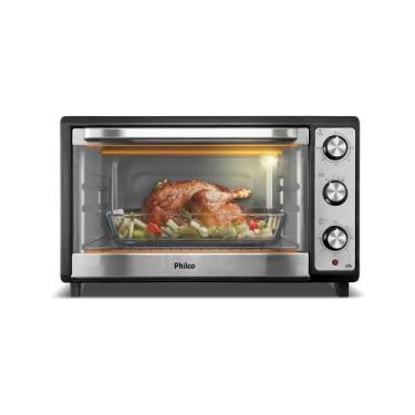 Imagem de Forno Elétrico 65 Litros Philco Dupla Resistência Bancada Preto PFE65 