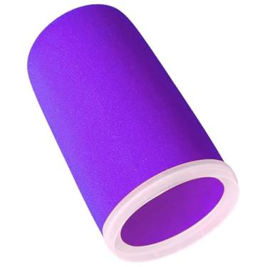 Imagem de RhymKawa Filtro Pop de Espuma Violeta para Microfão Shure SM7B, Para-brisas Redutor de Ruído com Anel Retentor Multicolorido