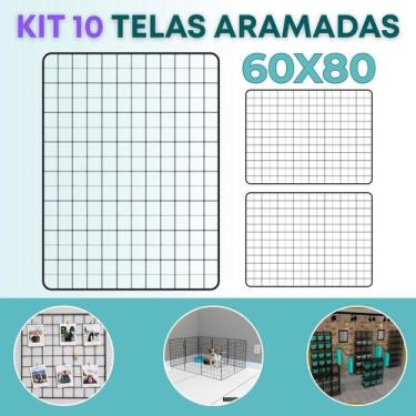 Imagem de Kit 10 Telas Aramada 60x80cm Mural Criativo Fotos Inspirações Mood Boa