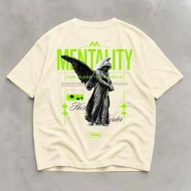 Imagem de Camiseta Masculina Oversized Streetwear Academia Mentality - Helvog, B