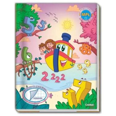 Imagem de Caderno de Aritmética Brochura Capa Dura 1 Matéria 40 Folhas MPL CREDE