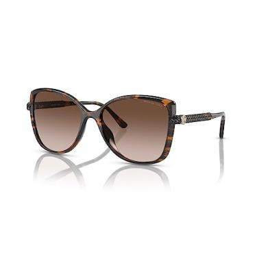 Imagem de MICHAEL KORS MK2181U 30061357 - Óculos de Sol Feminino Malta Universal Fit Marrom com Lentes Gradientes e 100% UV Protection