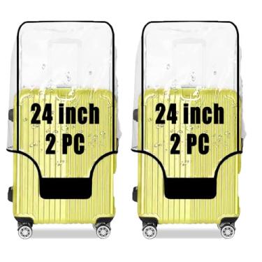 Imagem de GigabitBest capa de bagagem, Luz de borda preta de 20 mm, 24” suitcase cover