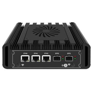 Imagem de Mini PC N150 Firewall Hardware Intel 82599ES 2 x 10GbE SFP+, 3 x i226V 2.5GbE LAN OPNsense Appliance, AES-NI, 2HD, slot para cartão SIM, slot WiFi M.2, SEM RAM, SEM SSD