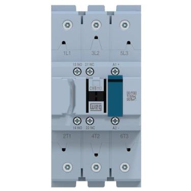Imagem de Contator Tripolar CWB110-11-30 110A 220V 1NA + 1NF Weg