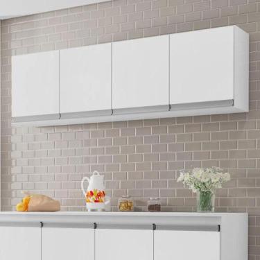 Imagem de Armario Aereo California 4pts 1,50m branco - CASA H