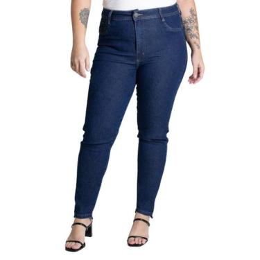Imagem de Calça Jeans Sawary Plus Size - 279231 Azul, Azul, 46