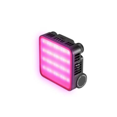 Imagem de ZHIYUN Cinepeer Cm15 15W Rgb Luz De Vídeo Selfie 360° Câmera Colorida Com Sapata Fria 2600Mah Cri 94+ 2500K~10000K Iluminação Fotográfica Portátil Recarregável Para Áreas Externas