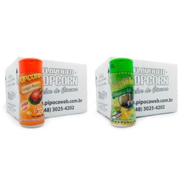 Imagem de Temperos Para Pipoca Cx 24 Un- Frango Assado E Parmesão/Alho - Flavore