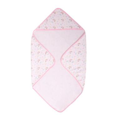 Imagem de Toalha de Banho Infantil com Capuz para Bebê 70cm x 70cm - AVM Enxovai