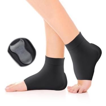 Imagem de Manga de calcanhar de Aquiles heqxwl Protetor de tendão de Aquiles pre