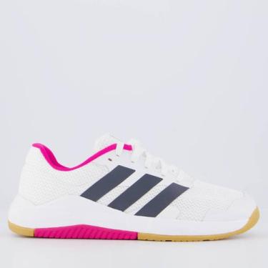 Imagem de Tênis Adidas Dropset Base Trainer Branco e Rosa Fe, 36
