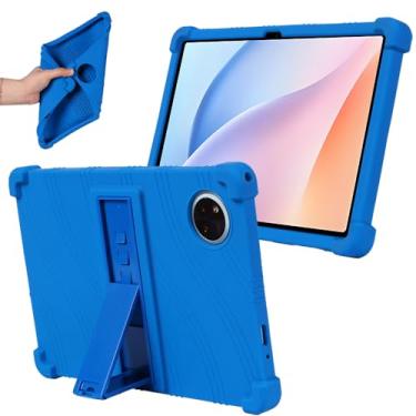 Imagem de FIEWESEY Capa para tablet For DOOGEE Tab A9 Plus, para For DOOGEE Tab A9 Pro Plus, capa de silicone macio adequado para crianças com suporte ajustável