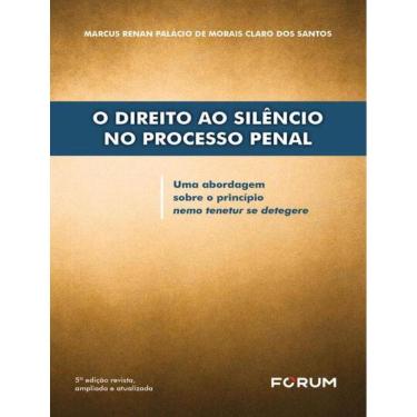 Imagem de Direito Ao Silencio No Processo Penal,O