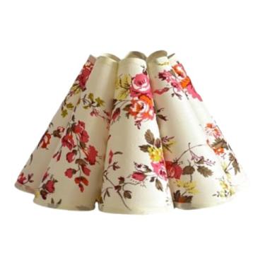 Imagem de FashionCha Abajur de Substituição em Formato de Pétala, Enfeite para Lâmpada Pendente, Abajur para Luminária Suspensa, Sala de Estar E Escritório, com Flor, Tamanho real