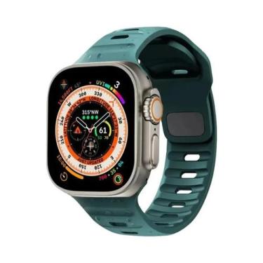 Imagem de Pulseira De Silicone Esportiva De 49mm 45mm 40mm 44mm 42mm 41mm 38mm P