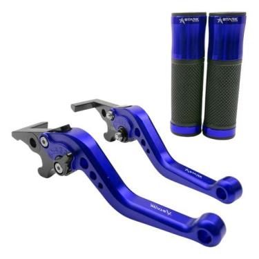 Imagem de Manete Esportiva Manopla Xmax 250 X-max Xmax - Stark Race, Azul