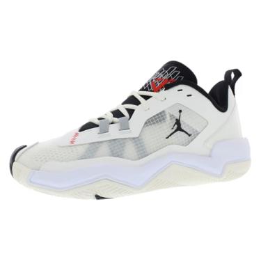 Imagem de Nike Tênis de basquete masculino Jordan One Take 4, Vela/preto/cinza lobo, 13