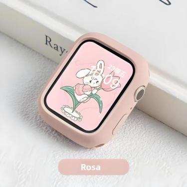Imagem de Capa De Silicone Para Apple Watch 42mm 46mm 44mm 40mm 45mm 41mm Protet