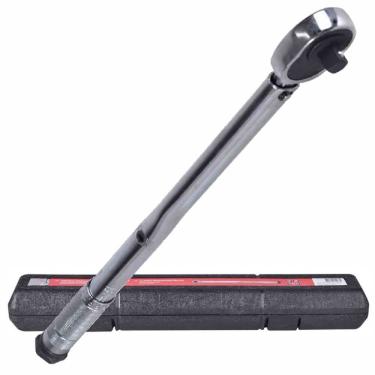 Imagem de Torquímetro de Estalo 42-210Nm Encaixe 1/2"" CrV Cromado - 141609 - MTX