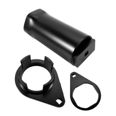 Imagem de Ferramenta de suporte compatível com Mercruiser Bravo 3, porcas de retentor de rolamento instaladas remove ferramenta hélice porca soquete chave chave de rolamento substitua 91-8053741 91-805457T1