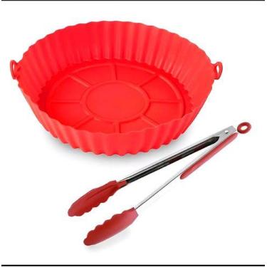 Imagem de Kit Pegador E Forma De Silicone Airfryer Clink