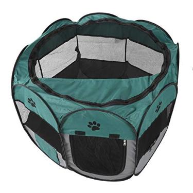 Imagem de Zerodis Cercadinho Dobrável para Animais de Estimação Produtos para Animais de Estimação Cães Móveis para Portas de Cães Móveis para Portas de Use Canil Portátil para Exercícios para para de