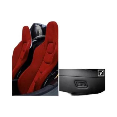 Imagem de Adesivo De Acabamento Do Painel De Botões De Ajuste Do Banco Traseiro 