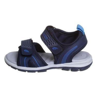 Imagem de Sandália Papete Flash Redmax Infantil Menino Confort, Azul, 24 BR