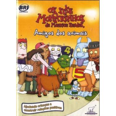 Imagem de DVD Os Monstrinhos Amigos dos Animais Original - UNIVERSAL Filmes
