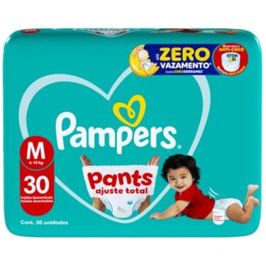Imagem de Fralda Pampers Pants Mega M C/30
