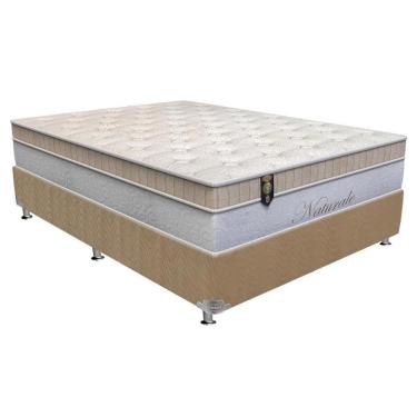 Imagem de Cama Box Casal: Colchão Molas Ensacadas Orthoflex Masterpocket Naturale + Base Clean(138X188)