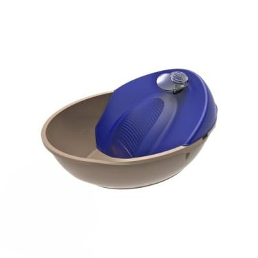 Imagem de Fonte Para Gatos e Cães Bebedouro Automático Purificador de Água Filtro(AZUL 110V PETIT)
