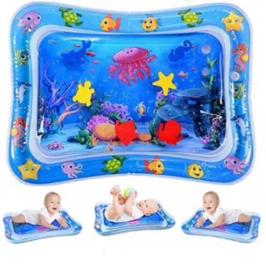 Imagem de Tapete De Atividades Inflável água, Sensorial, Almofada.