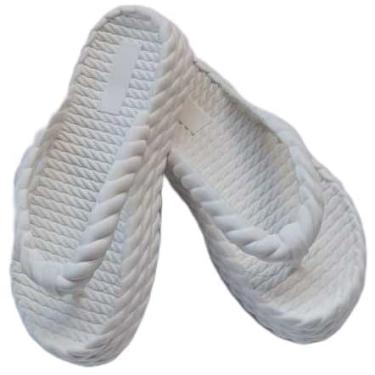 Imagem de Chinelo Nuvem Feminino Plataforma 4cm | Ortopédico com Massageador Plantar | Super Leve e Macio | Tamanhos 33-40(Branco-Off,34)