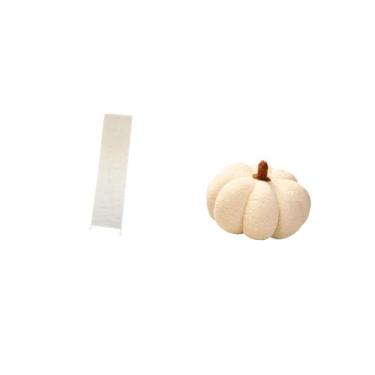 Imagem de Fenteer Abajur de Chão em Formato de Abóbora, Almofada de Pelúcia Decorativa para Sala de Estar, Sofá, Capa para Luminária de Chão de Halloween para Decoração