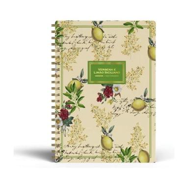 Imagem de Caderno Univ. Perfumado Verbena E Limão Siciliano 80 F - Animativa