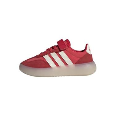 Imagem de adidas Tênis infantil unissex Barreda Decode, Vermelho semi lúcido, branco/rubi puro, 13 Little Kid