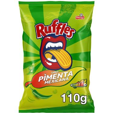 Imagem de Batata Ruffles Frita Ondulada Pimenta Mexicana Elma Chips 110g