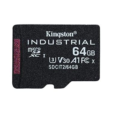 Imagem de Kingston Cartão industrial 64 GB microSDXC C10 A1 pSLC SDCIT2/64 GBSP