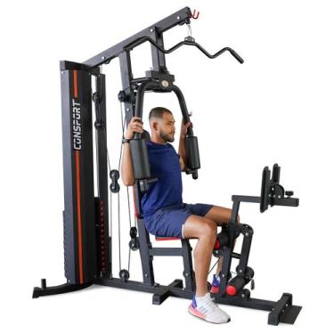 Imagem de Estação de Musculação Fit Completa Academia Multifuncional Consport
