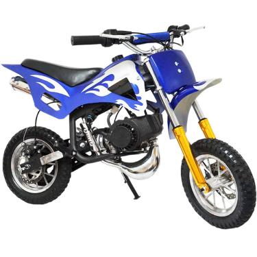 Imagem de Mini Moto Infantil Gasolina 2 Tempos 49CC Cross Trilha Off Road Importway WVDB-006 Dirt