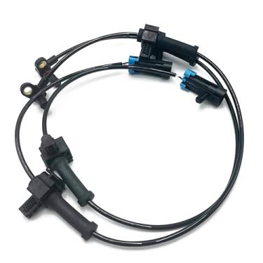 Imagem de Mteycei Sensor de velocidade da roda ABS traseiro esquerdo e direito compatível com Chevrolet 2007-2013 Silverado 1500 2500 3500 HD Substituição para GMC Sierra 1500 2500 3500 HD substitui 20938121
