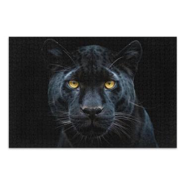 Imagem de Black Panther Puzzles for Adults, Puzzles for Adults 1000 Piece, Interlock Perfectly, Home Decor Gift Party for Men Women