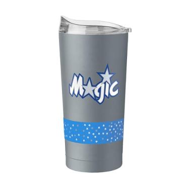 Imagem de FANMATS Copo de aço inoxidável NBA Orlando Magic City Edition 590 ml – Acabamento em pó de parede dupla isolado e durável - Design City Edition, mantém as bebidas quentes e frias por horas
