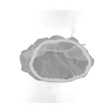 Imagem de GLOGLOW Filtro de Malha de Poliéster Premium para Dreno de Piso, 100 Peças Descartáveis ​​para Pia de Cozinha, Branco, Saco de Filtro de Drenagem de 3,54 X 3,54 Unidades, Nan (#01)