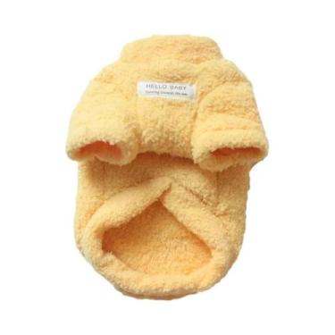 Imagem de Casaco Quente De Inverno Para Cães Pequenos, Roupa Para Filhotes, Suét